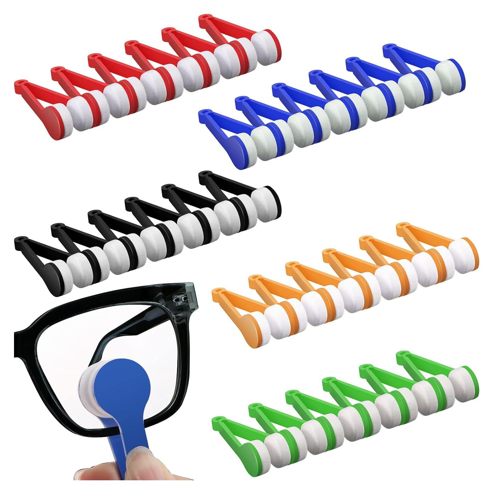 30 Piezas Limpiadores de Gafas Microfibra TOODOO 7x2 cm