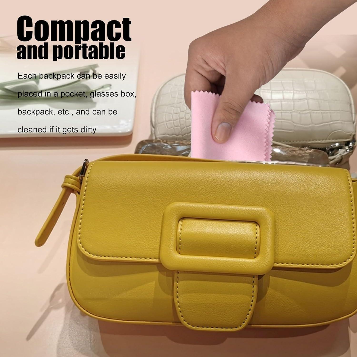 Paquete de 5 Paños de Microfibra JUNSDUKE 15x18 cm