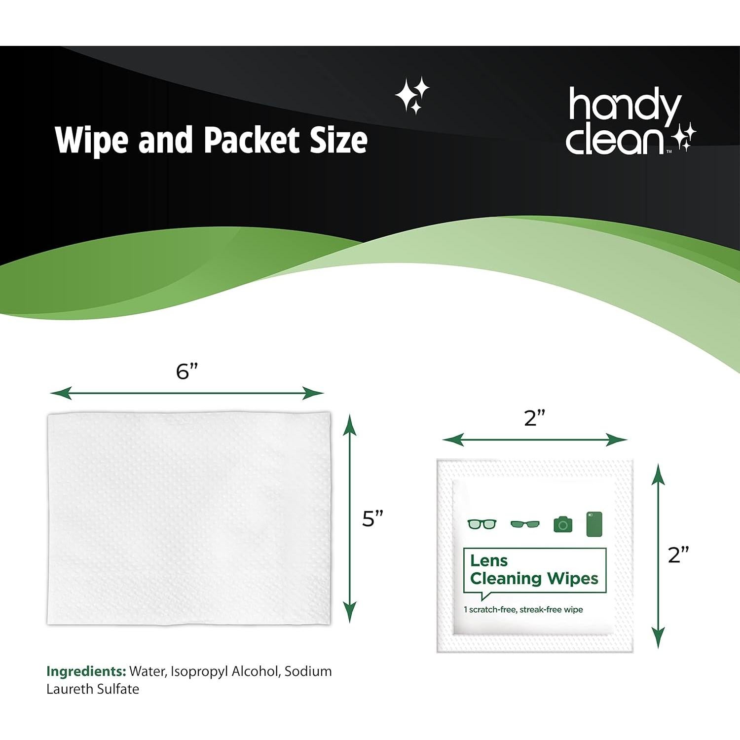 Toallitas de limpieza HandyClean 100 unidades 15x12 cm