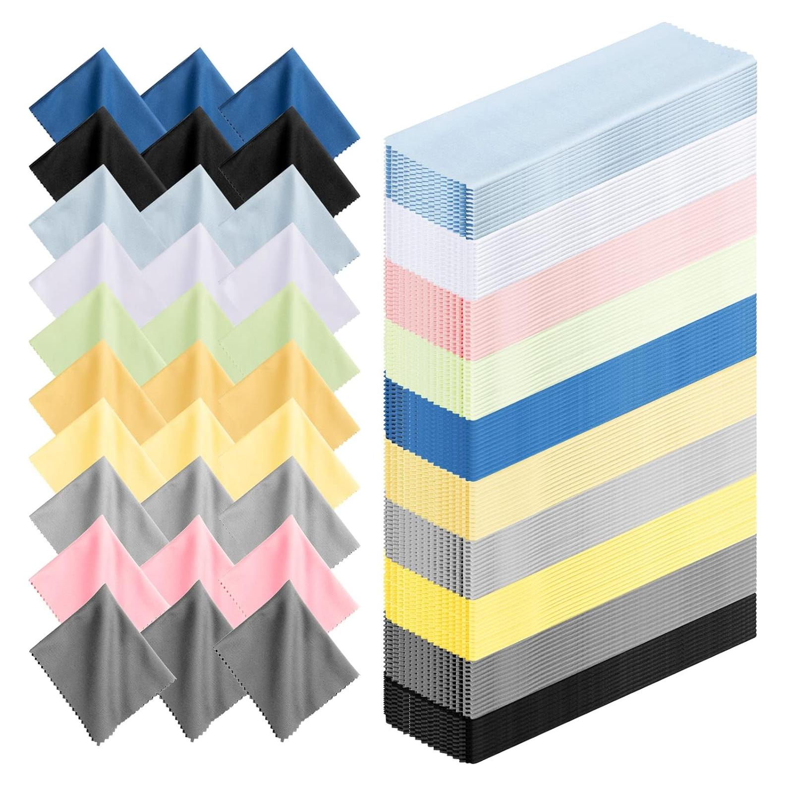 200 Paños de Microfibra Treela para Limpiar Gafas y Pantallas