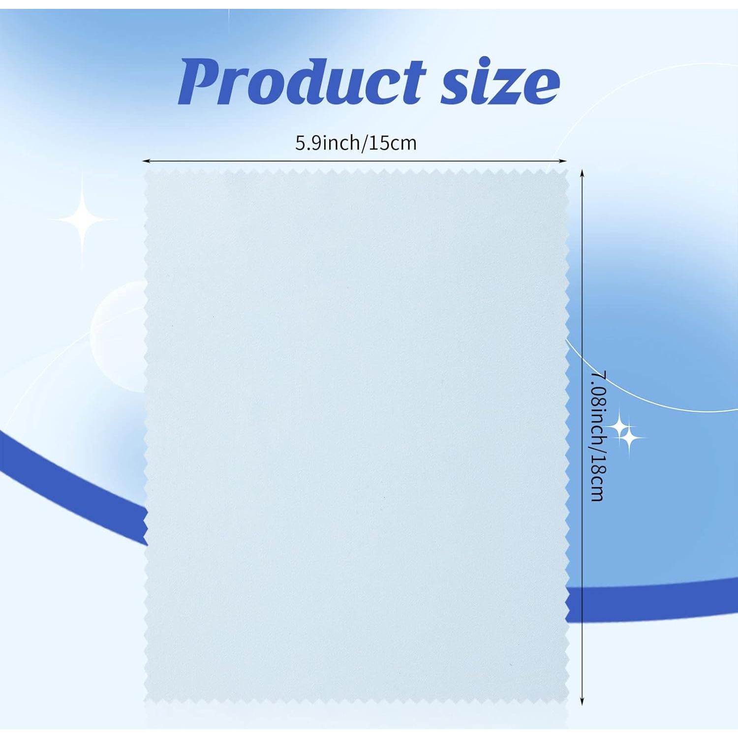 200 Paños de Microfibra Treela para Limpiar Gafas y Pantallas