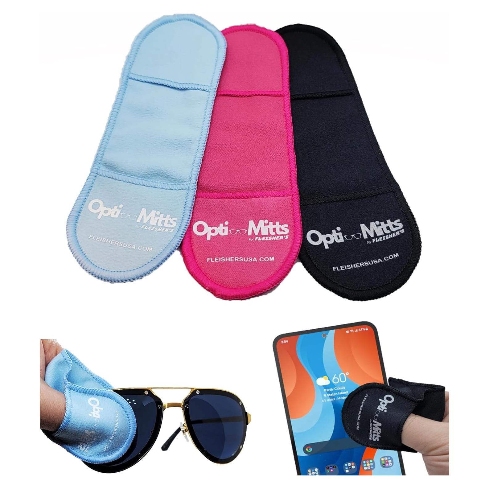 Paño de Limpieza FLEISHER'S Opti-Mitts 3 Piezas Microfibra