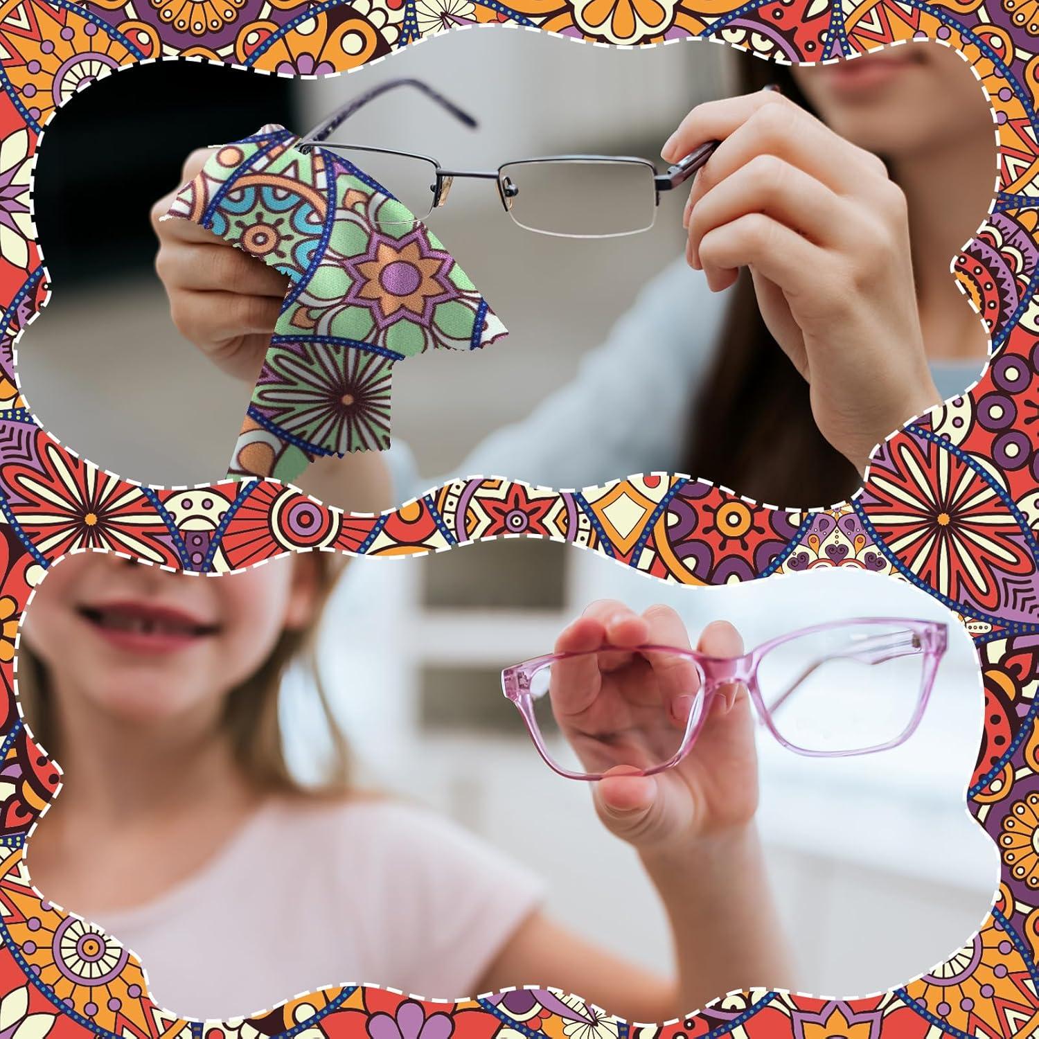 Paños de Microfibra Sinmoe 20 Pcs 15x15 cm para Gafas