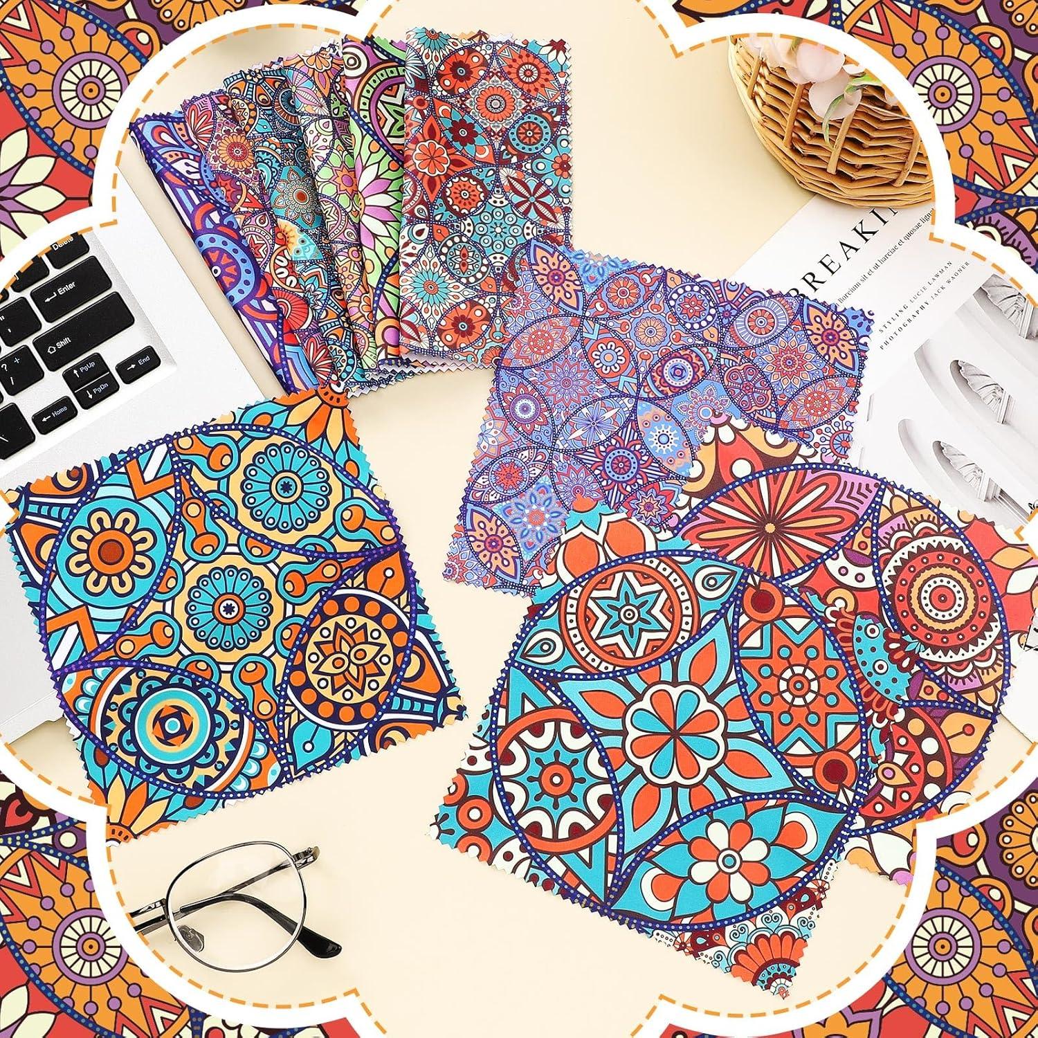 Paños de Microfibra Sinmoe 20 Pcs 15x15 cm para Gafas