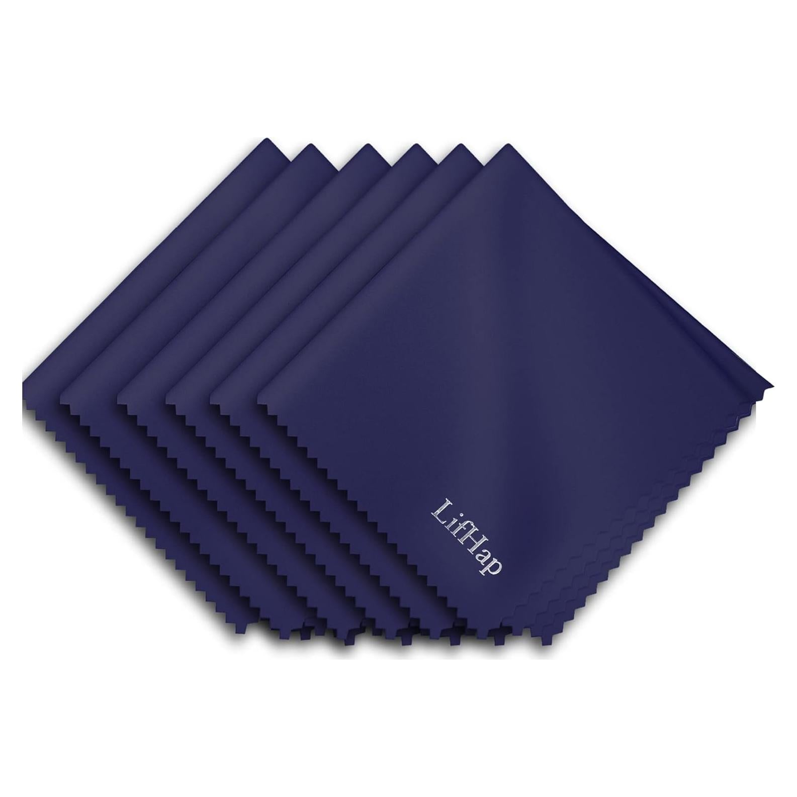 Paños de limpieza microfibra 30x30 cm 6 piezas para gafas