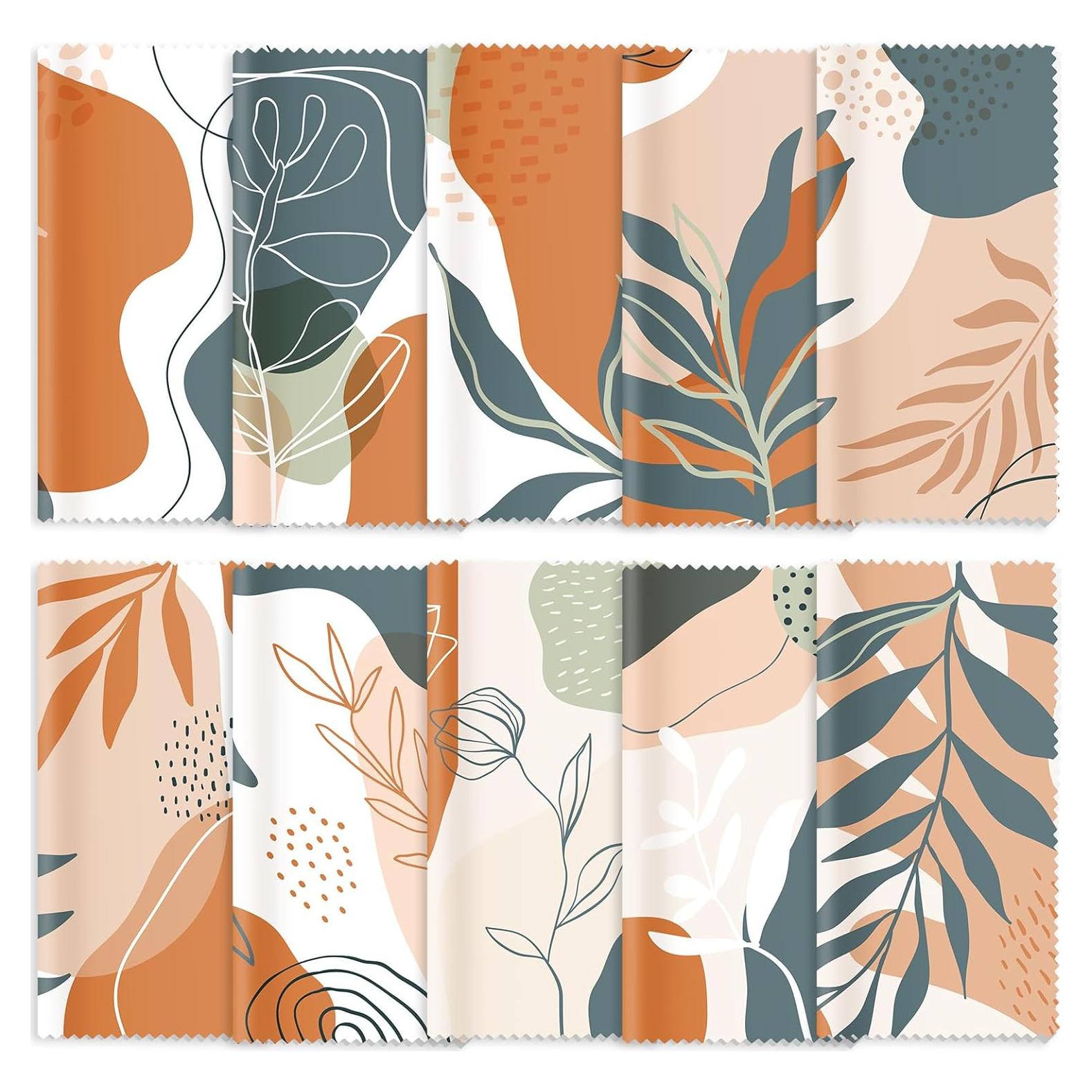 Paños de Microfibra Sinmoe 20 Pcs 15x15 cm Diseño Boho