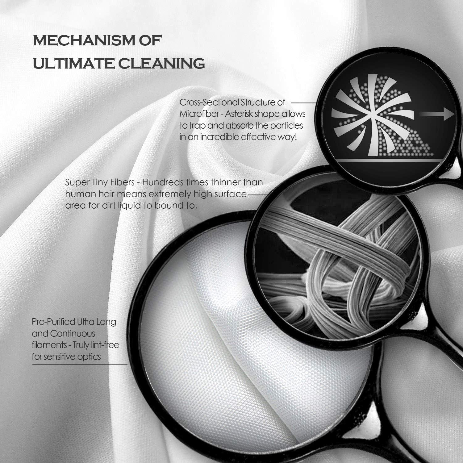 Paños de limpieza AAwipes 30 paquetes microfibra 22x18 cm