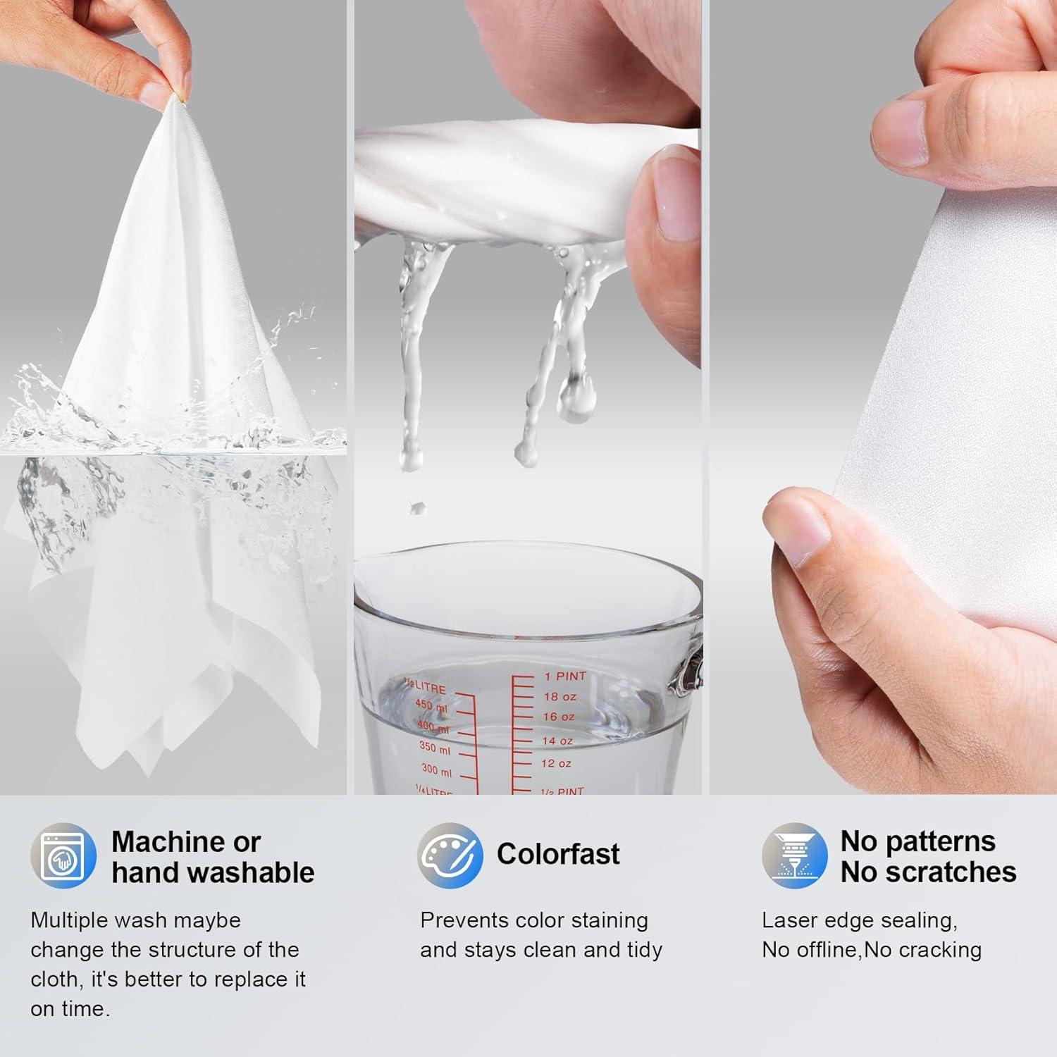 Paños de Limpieza Selens 4 Pcs Microfibra 40x40 cm