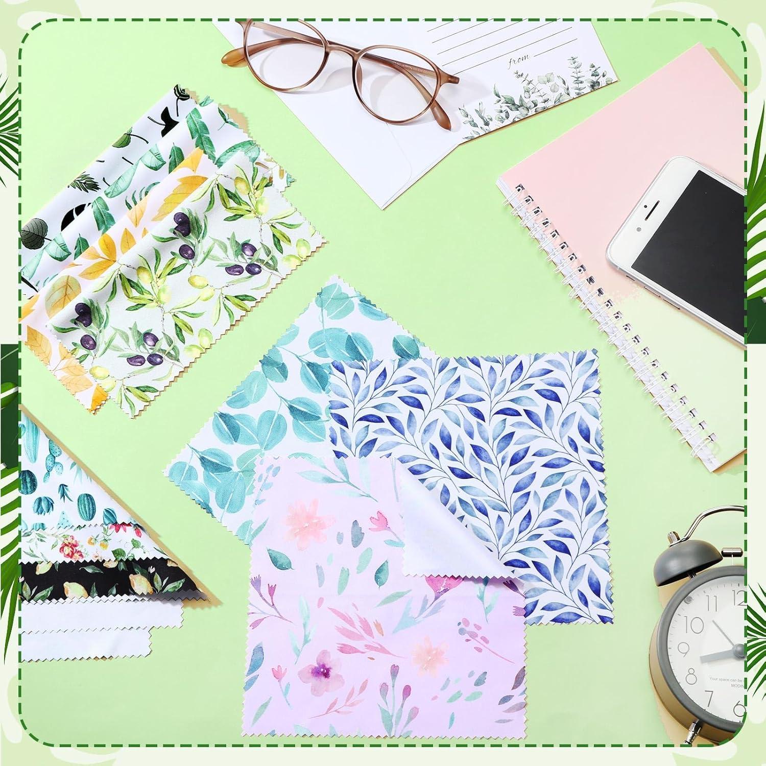 Paños de Microfibra Sinmoe 20 Pcs 15x15 cm para Gafas