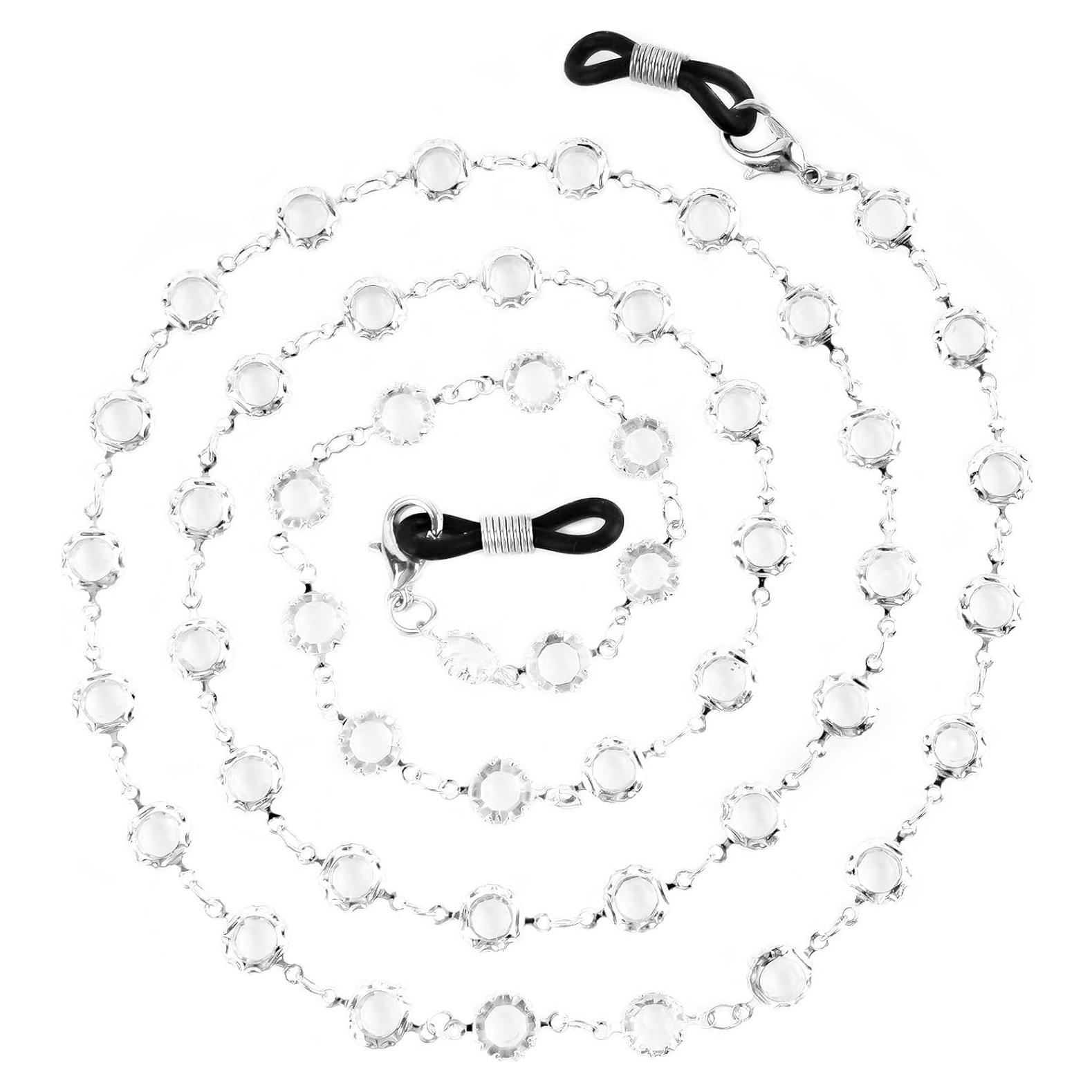 Cadena de Gafas BILIONE Plata 76 cm para Mujeres y Niñas