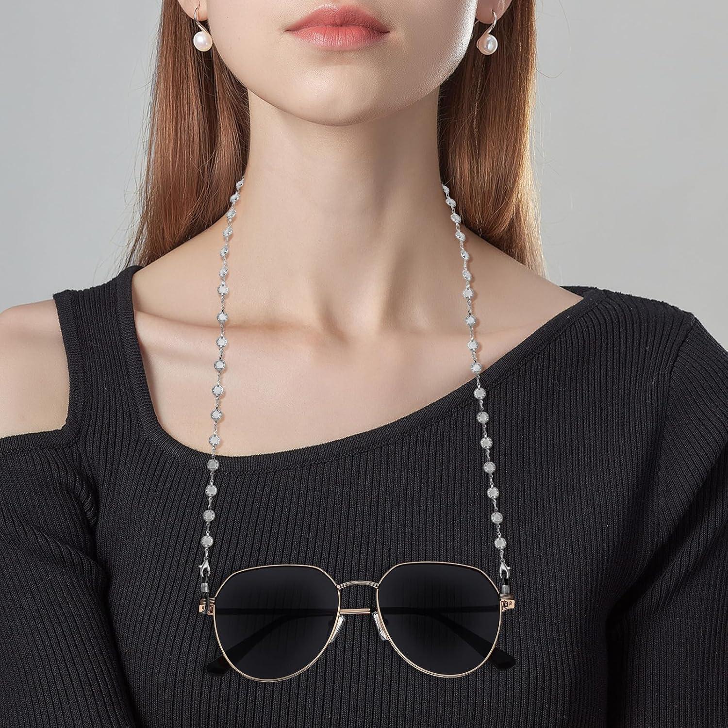 Cadena de Gafas BILIONE Plata 76 cm para Mujeres y Niñas