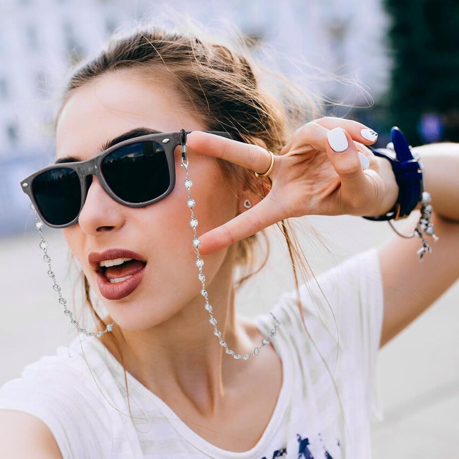 Cadena de Gafas BILIONE Plata 76 cm para Mujeres y Niñas