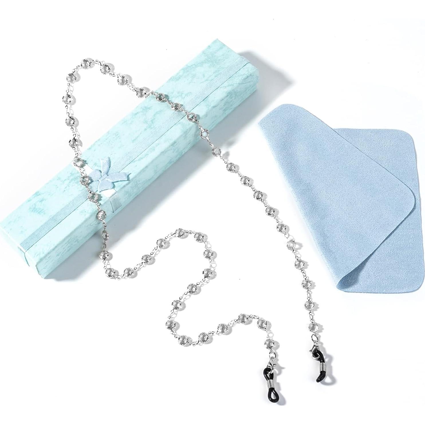 Cadena de Gafas BILIONE Plata 76 cm para Mujeres y Niñas