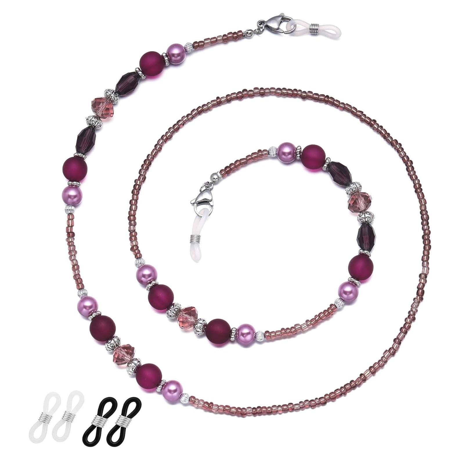 Cadena de Gafas ERNAULO para Mujeres 73.66 cm Púrpura