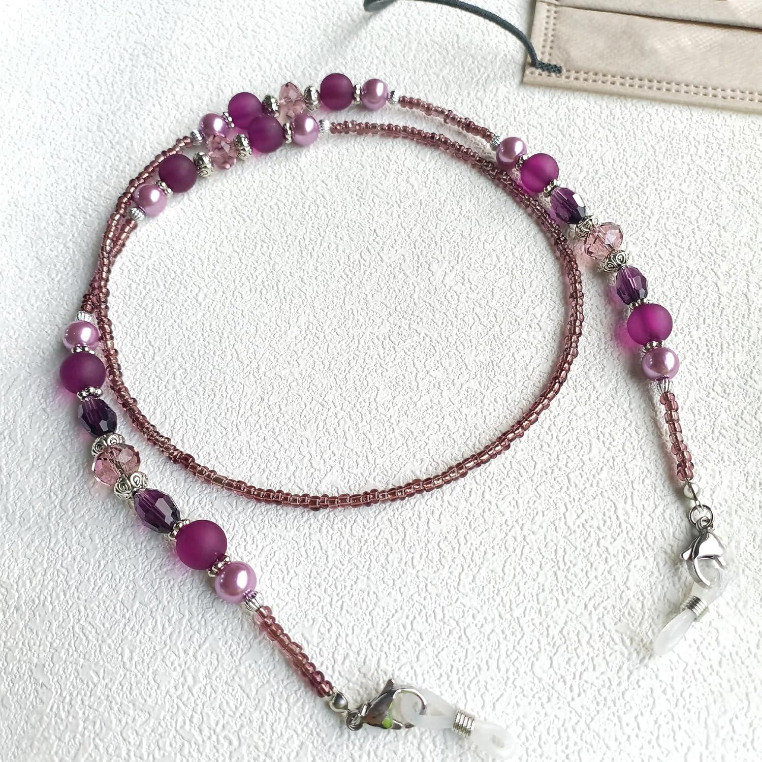 Cadena de Gafas ERNAULO para Mujeres 73.66 cm Púrpura