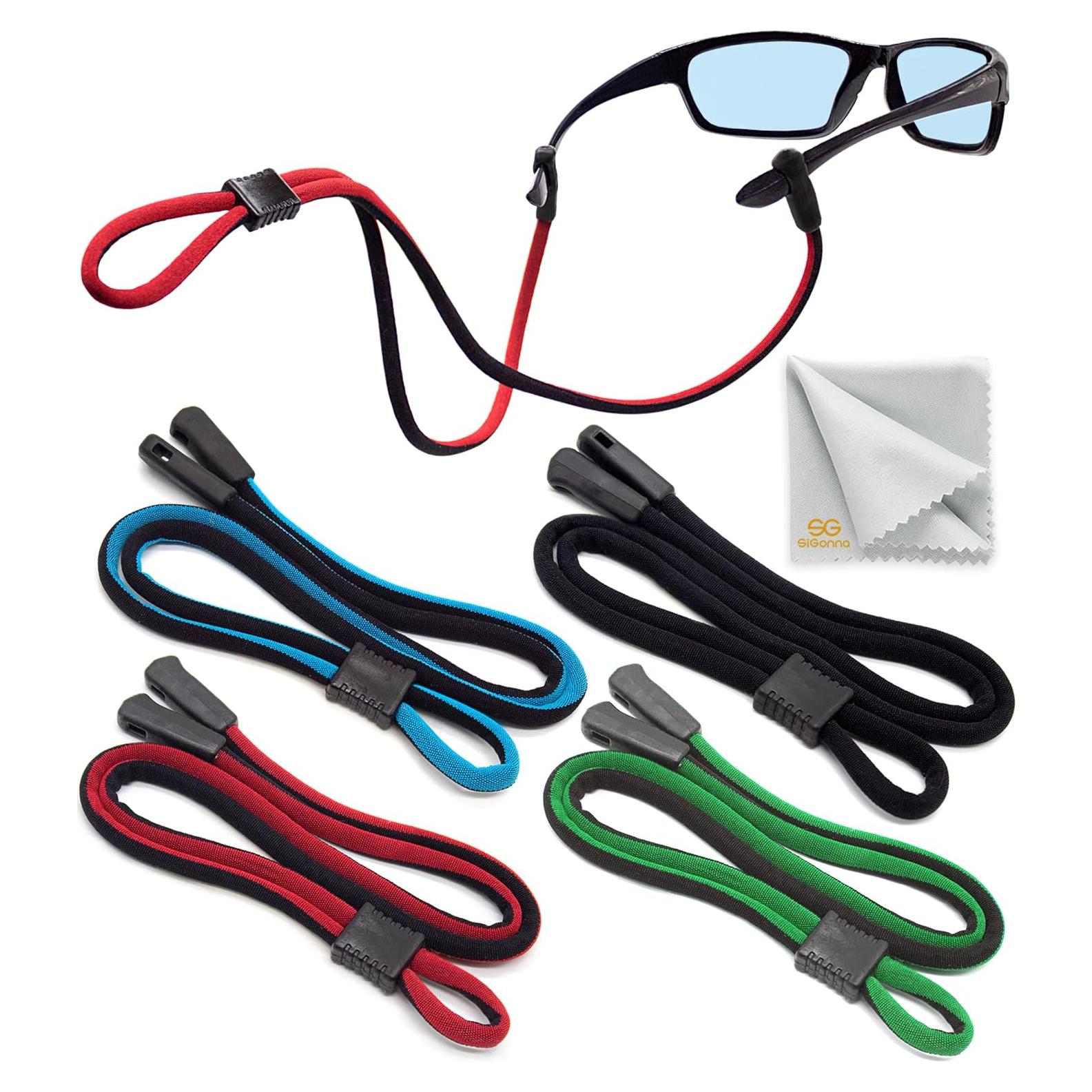 Soporte de Cuerda para Gafas Sigonna - 4 Cuerdas Ajustables