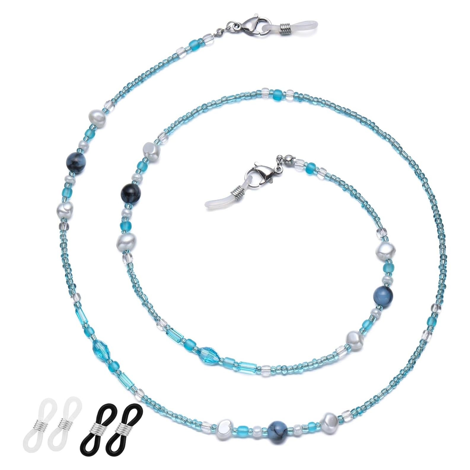 Cadena de Gafas ERNAULO para Mujeres con Perlas 73.66 cm