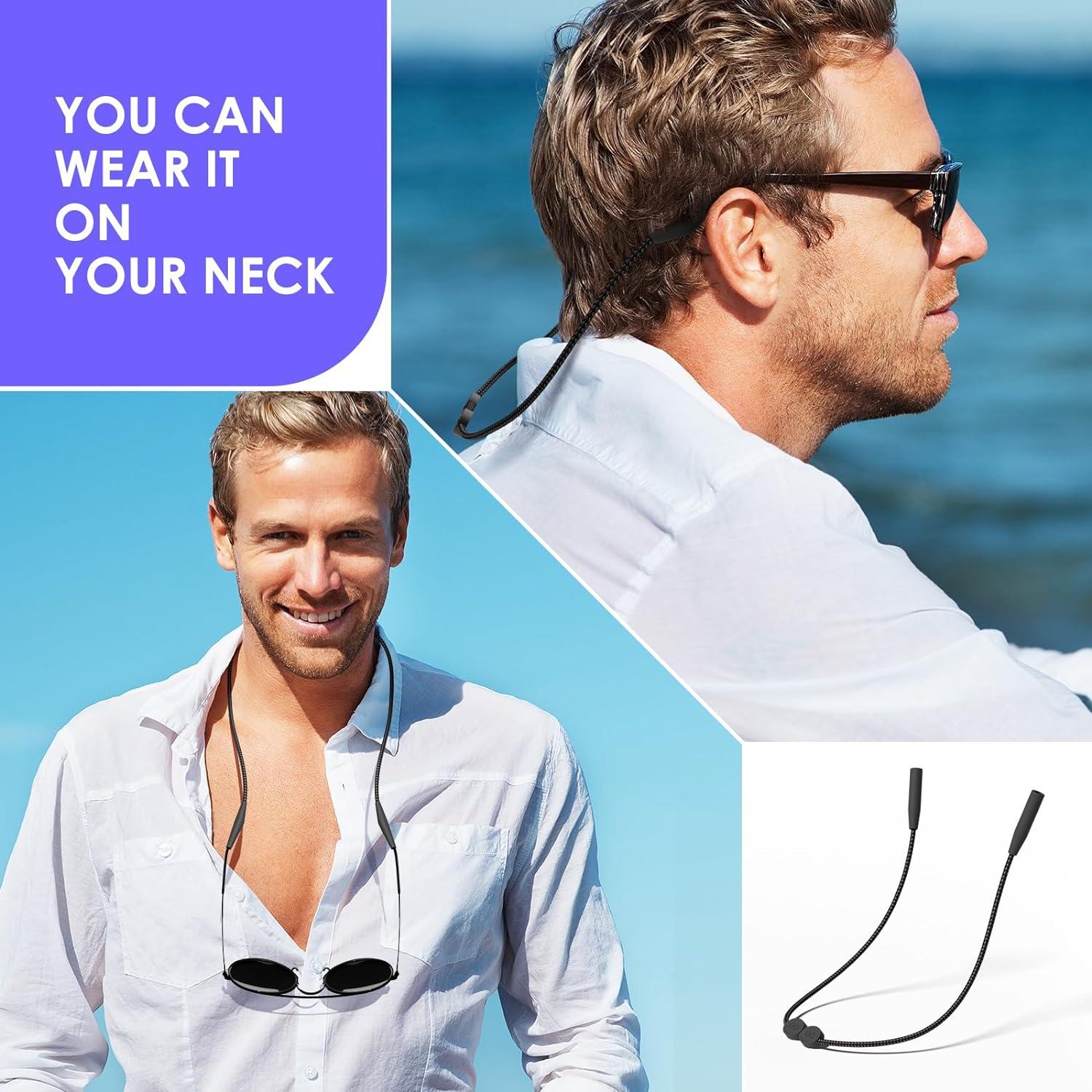 Correa para Gafas GS05 - Ajustable y Sin Cola - 3 Pcs