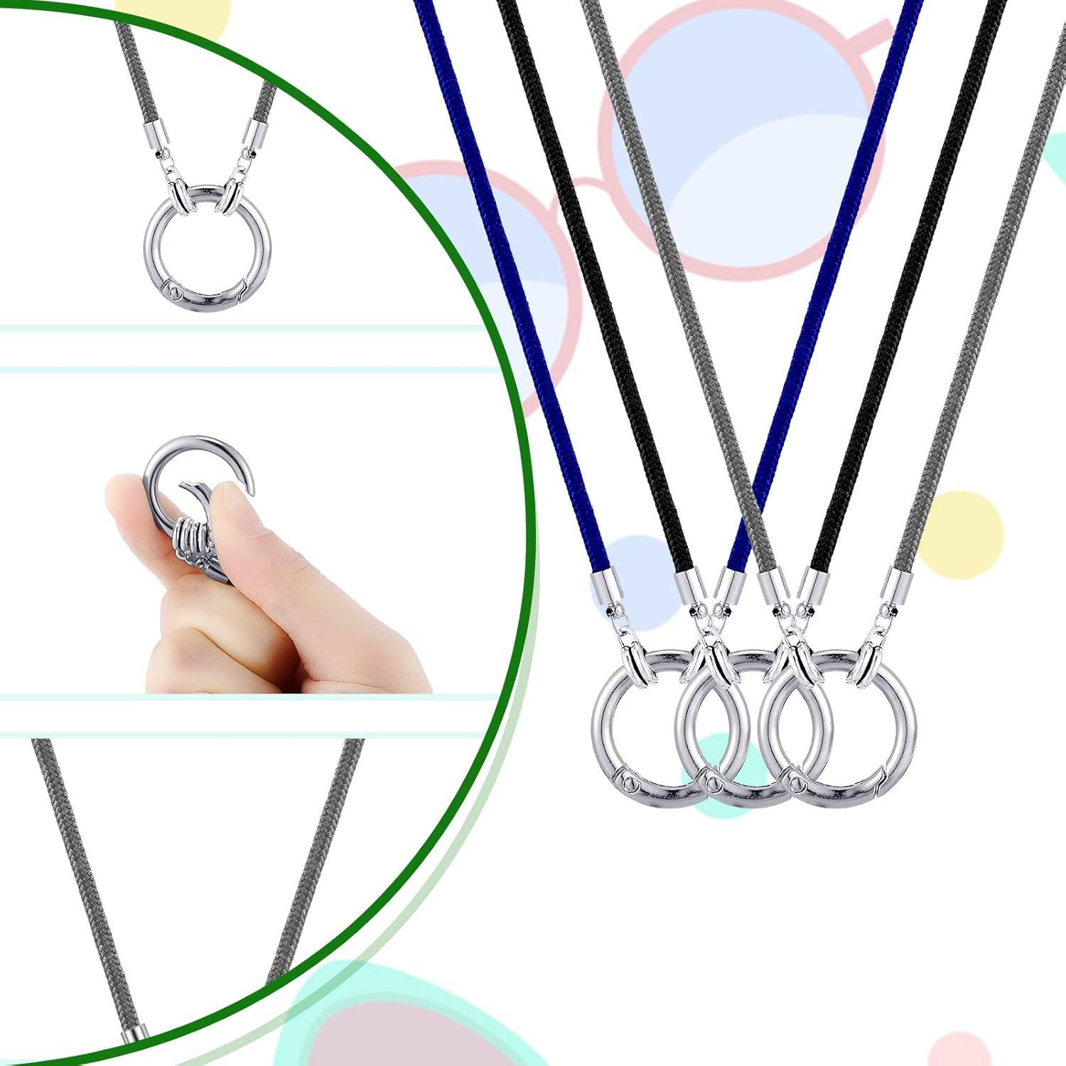 Collar Sostenedor de Gafas Junkin 3 Pcs Acero Inoxidable