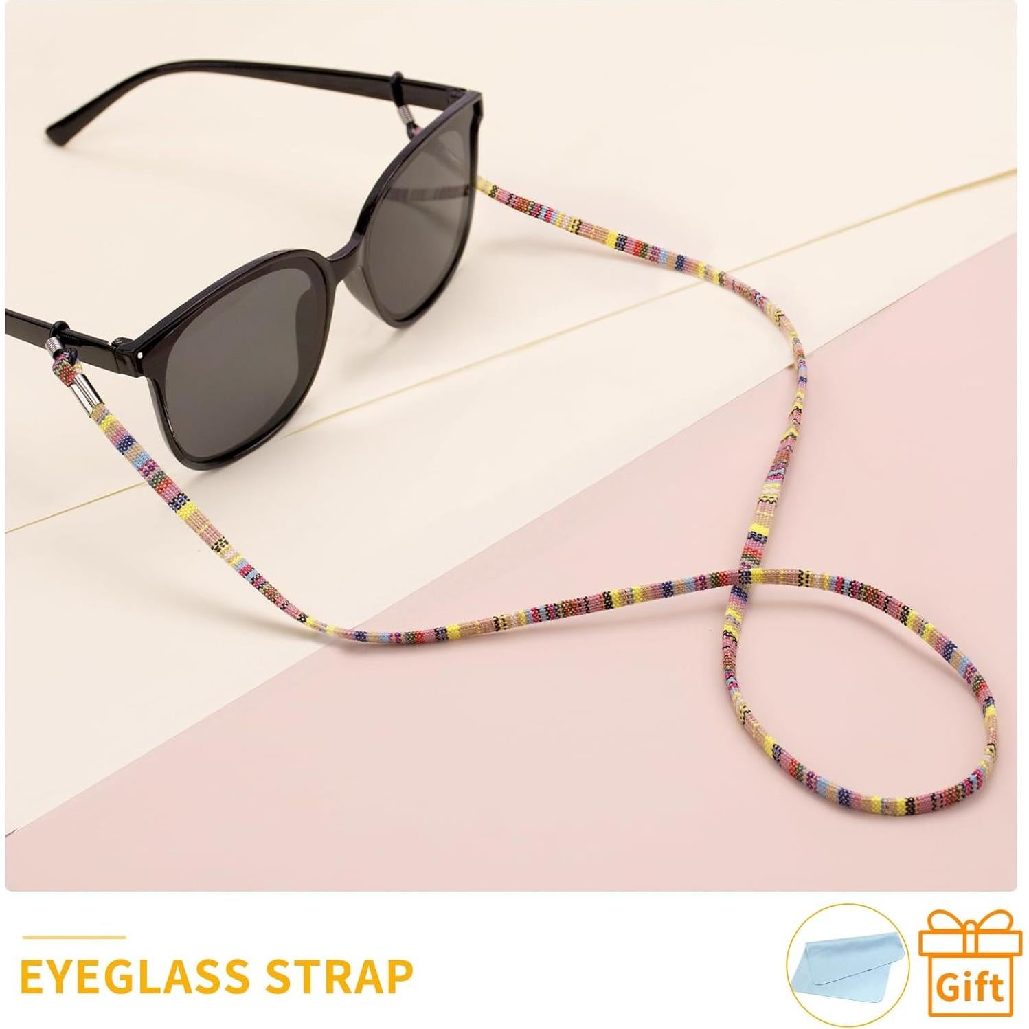 Correa para Gafas BILIONE 6 Pcs Cuero 68.58 cm Rojo Oscuro