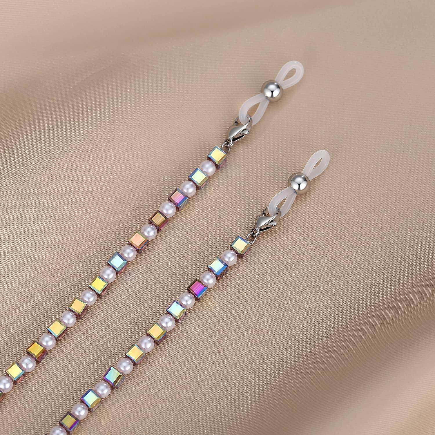 Cadena de Gafas REVEMCN Multicolor 76 cm para Mascarillas