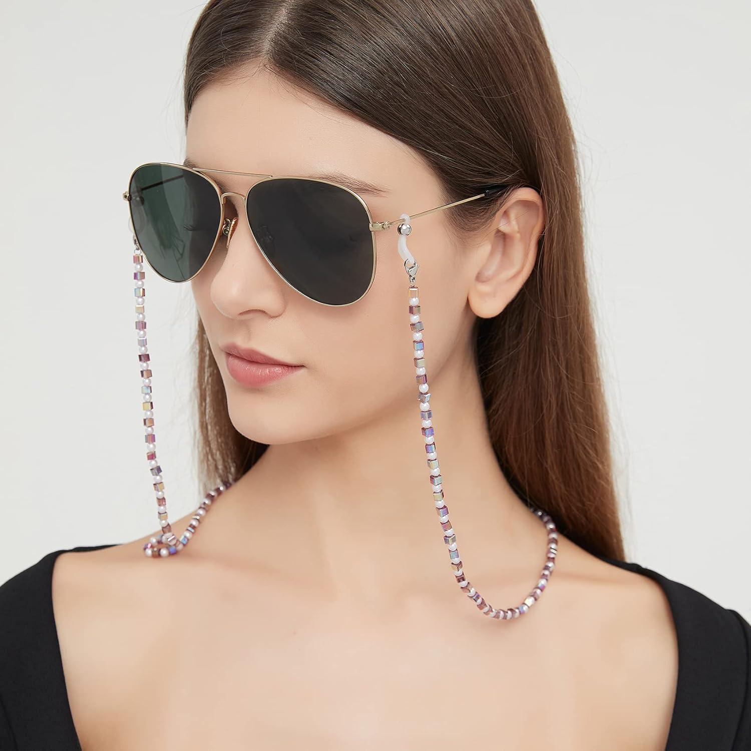 Cadena de Gafas REVEMCN Multicolor 76 cm para Mascarillas