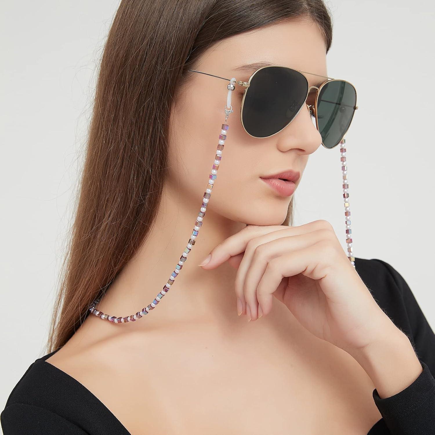 Cadena de Gafas REVEMCN Multicolor 76 cm para Mascarillas