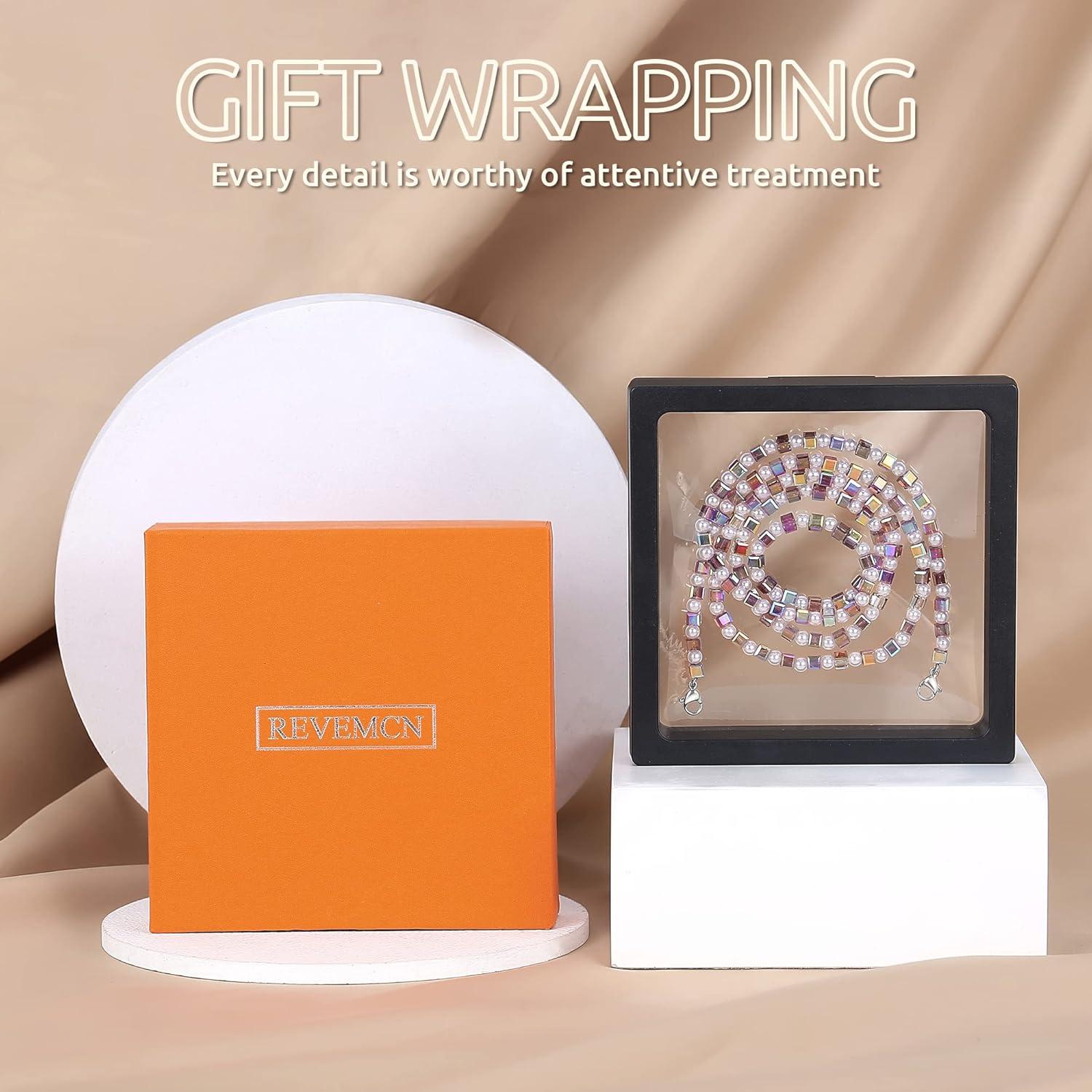 Cadena de Gafas REVEMCN Multicolor 76 cm para Mascarillas