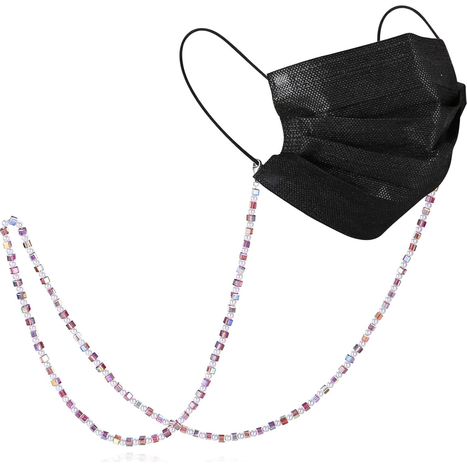 Cadena de Gafas REVEMCN Multicolor 76 cm para Mascarillas