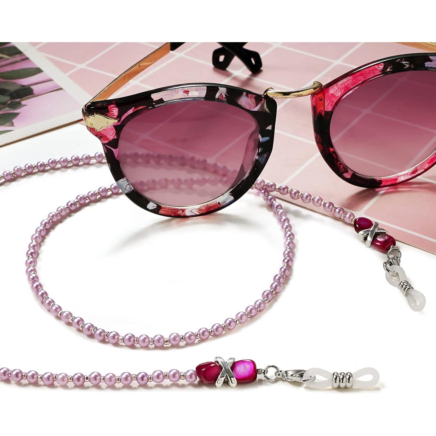 Cadena para Gafas TXIN con Perlas 65cm para Mujeres