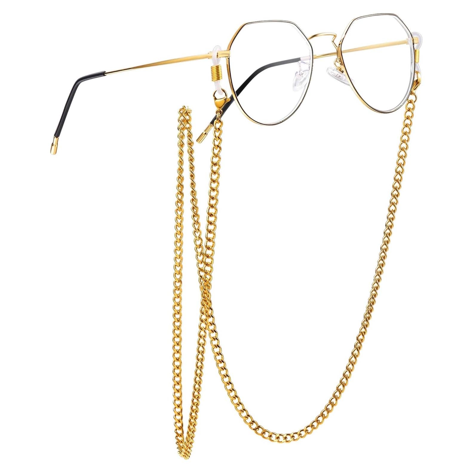 Cadena para Gafas ChainsPro Oro 18k 71 cm Mujeres