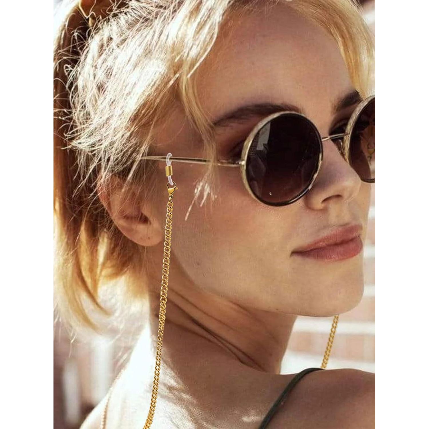 Cadena para Gafas ChainsPro Oro 18k 71 cm Mujeres