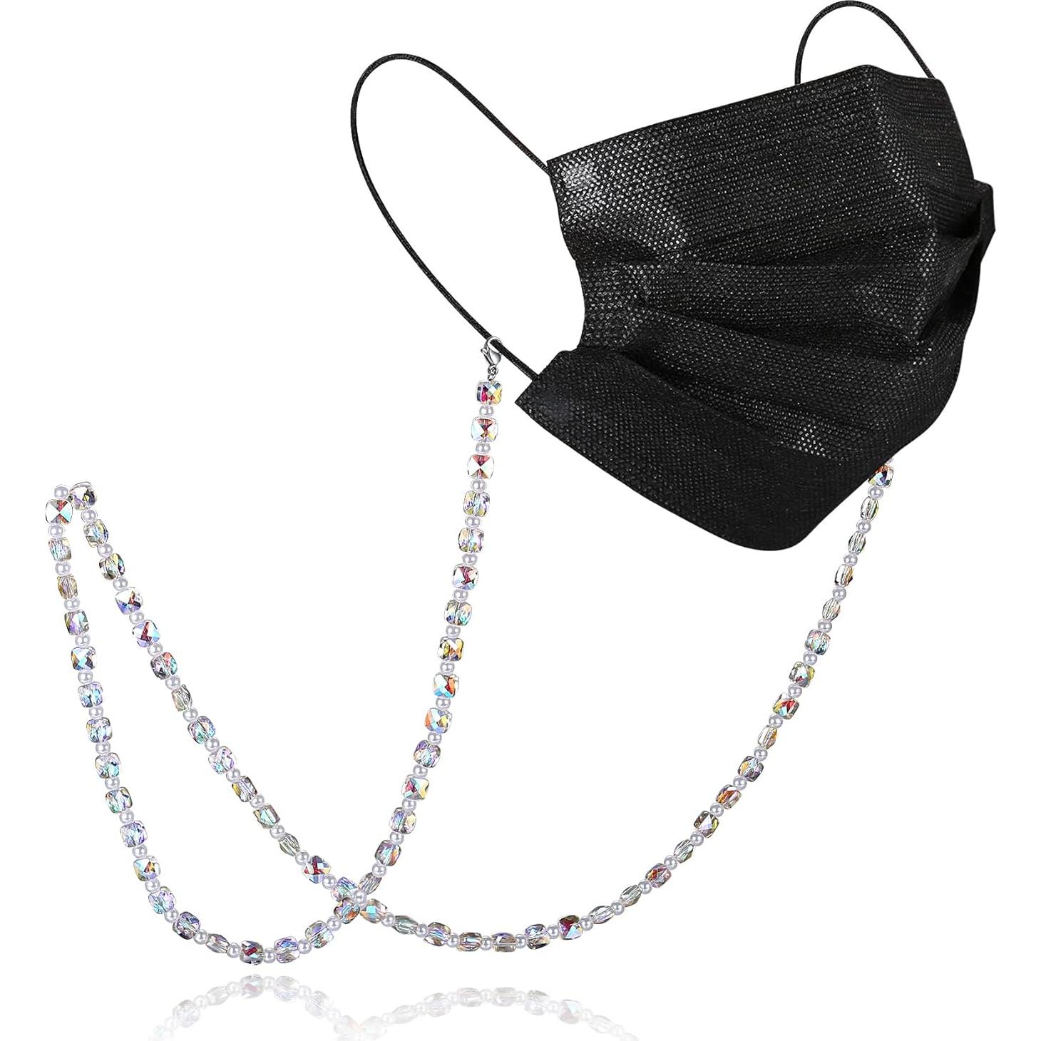 Cadena de Gafas REVEMCN Rosa y Púrpura 76 cm Multifuncional