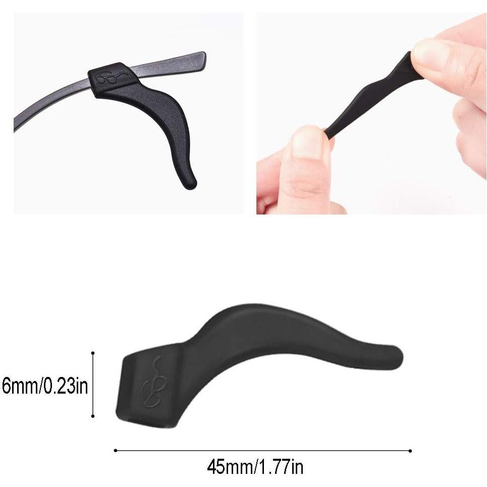 Agarre para Gafas HKIDEE Silicona Antideslizante 12 Pares