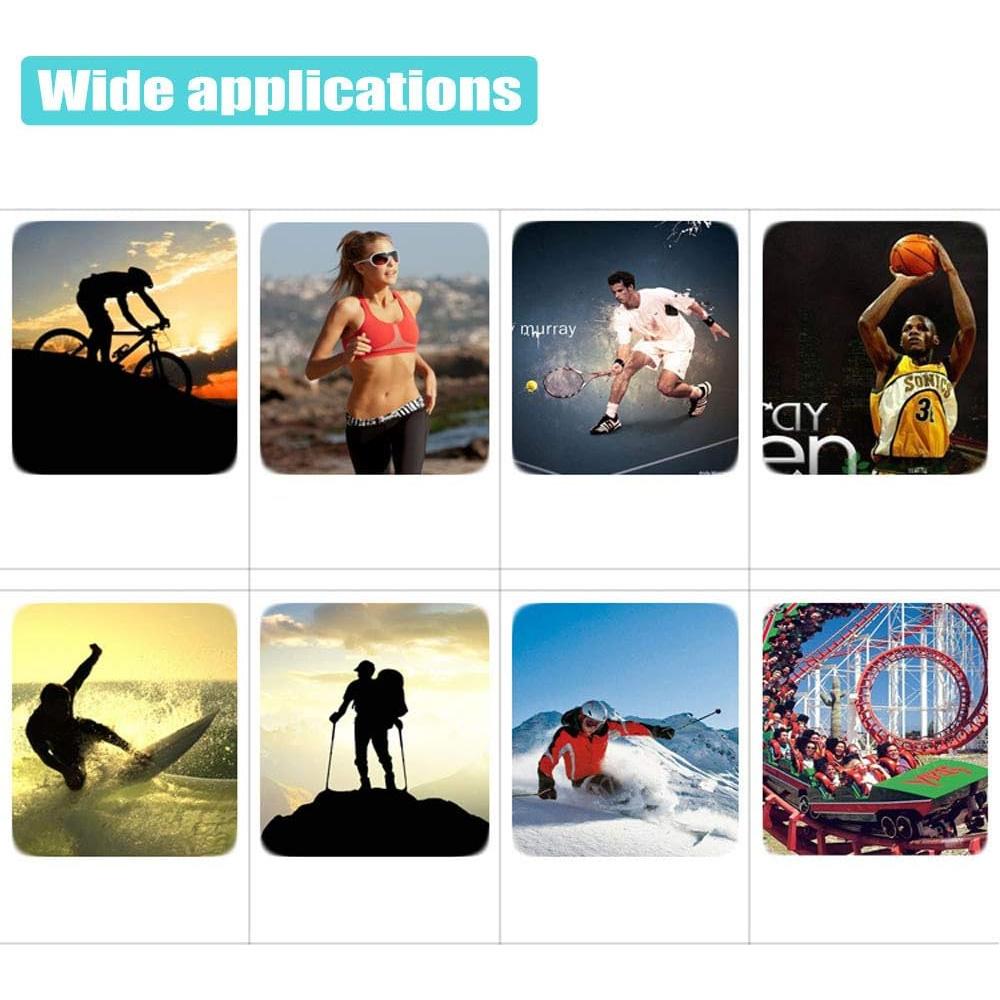 Agarre para Gafas HKIDEE Silicona Antideslizante 12 Pares