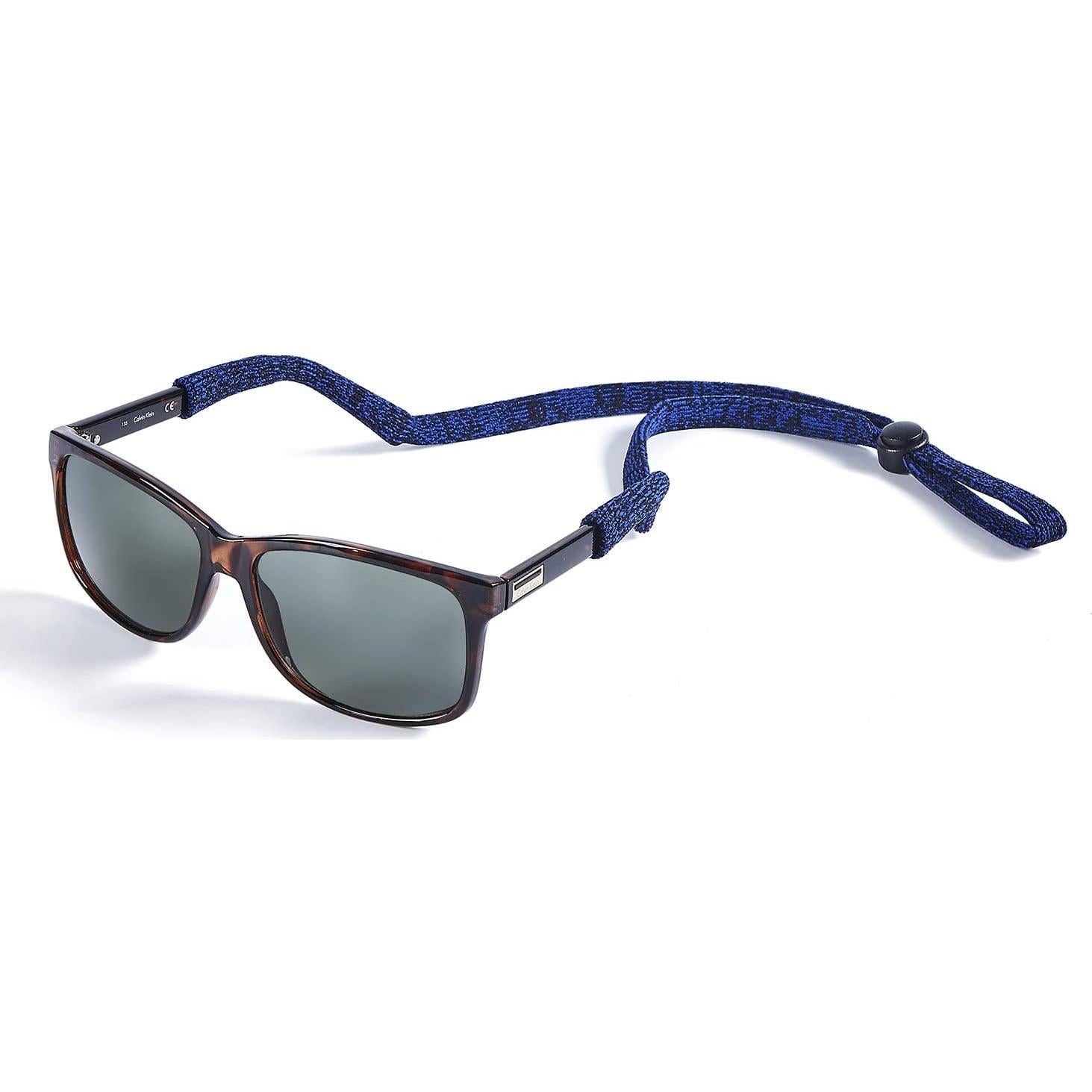Correa para Gafas Ajustable Lanyard 2 Piezas Negro y Azul