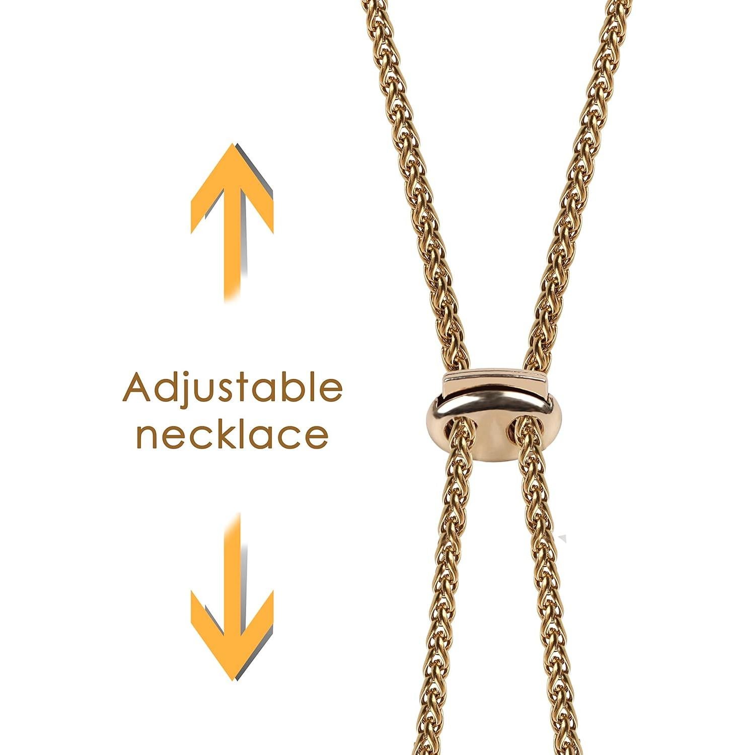 Cadena Antipérdida Guran de Acero Inoxidable 70cm