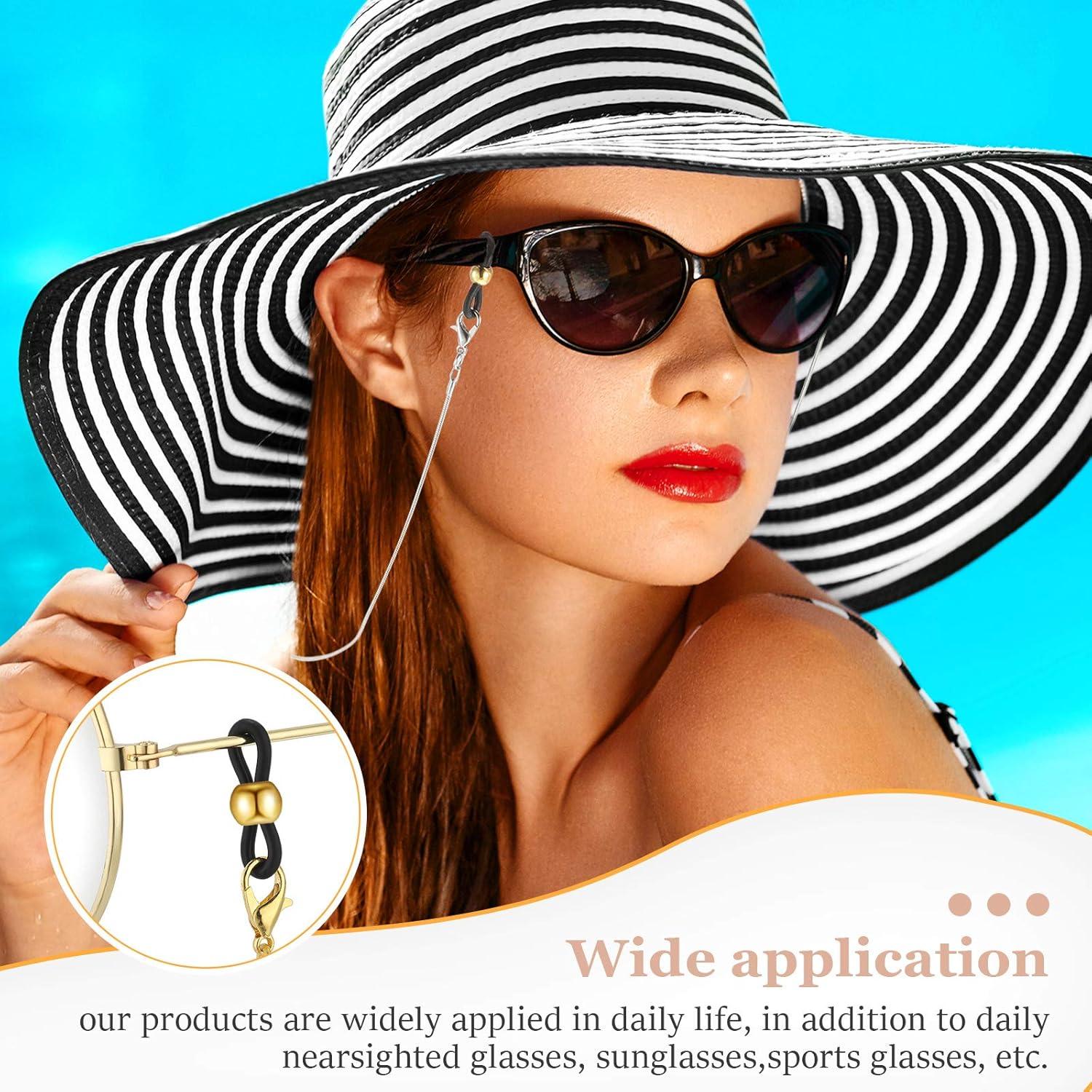 Extremos de Cadena de Gafas Frienda 50 Piezas Silicona