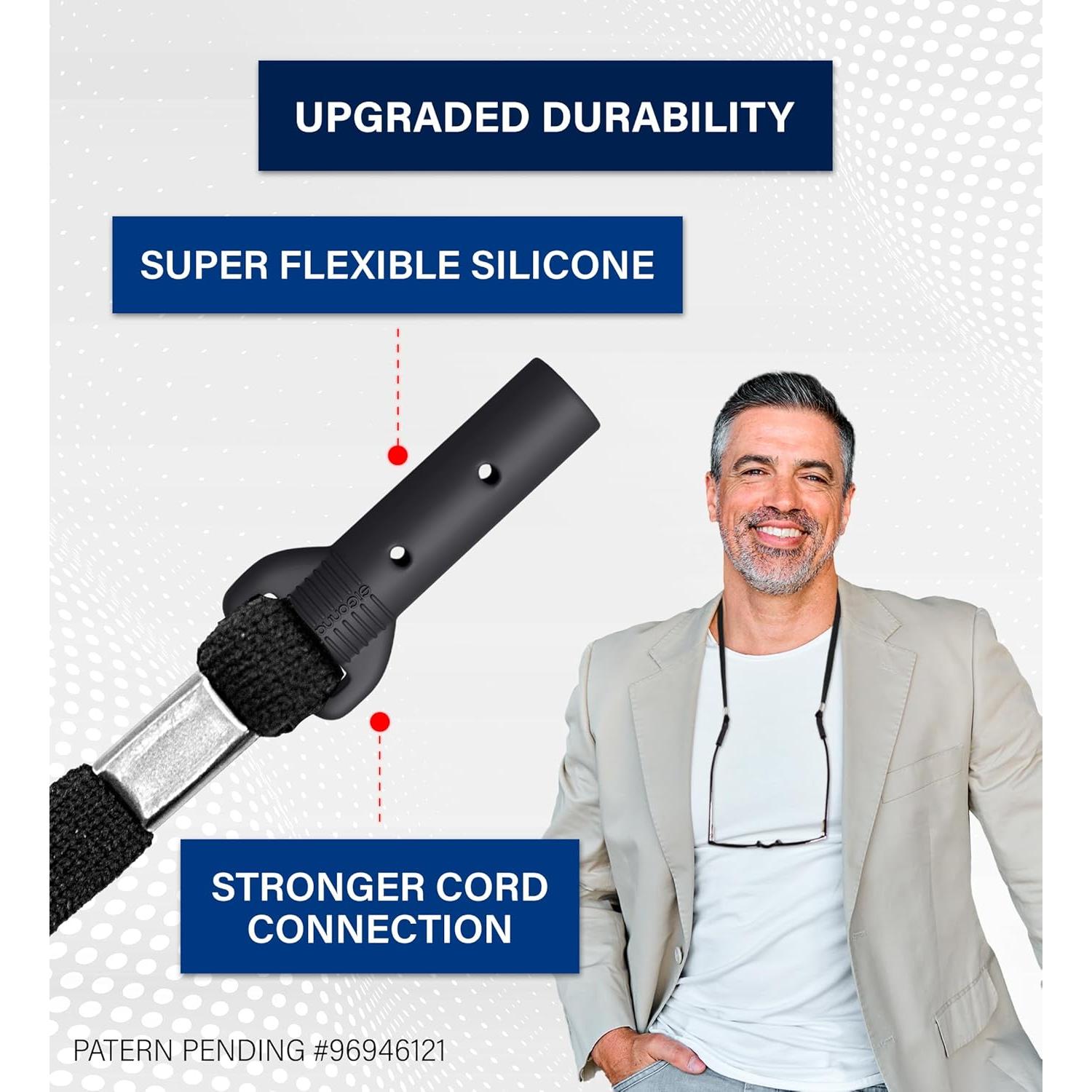 Soporte para Gafas SIGONNA Negro - 4 Correas Ajustables