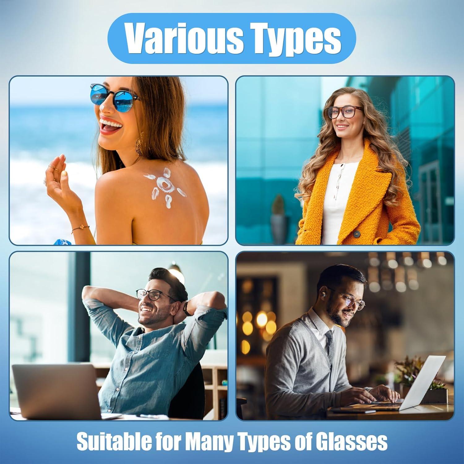 6 Correas Ajustables para Gafas Amrules Silicona 52 cm