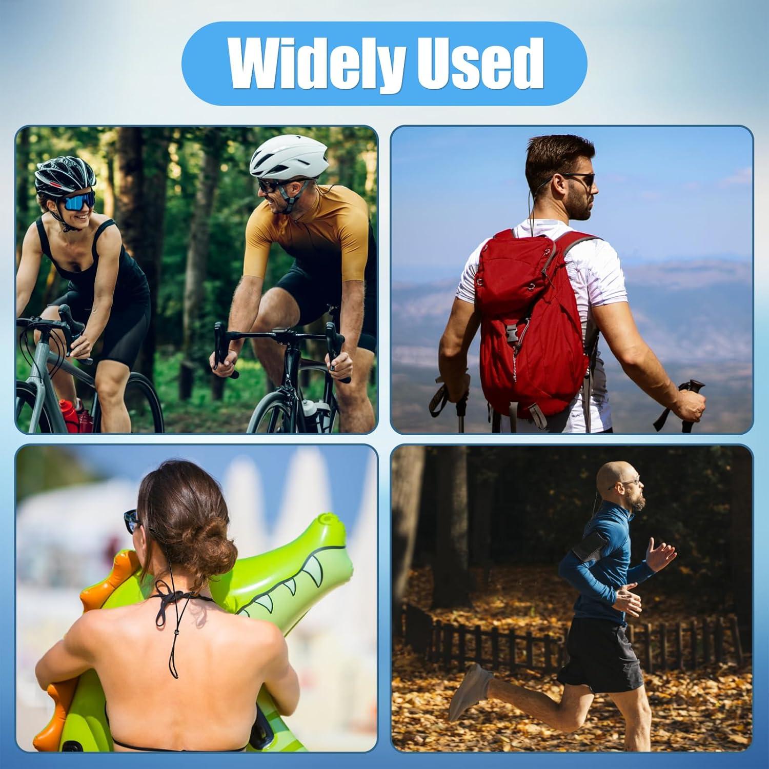 6 Correas Ajustables para Gafas Amrules Silicona 52 cm