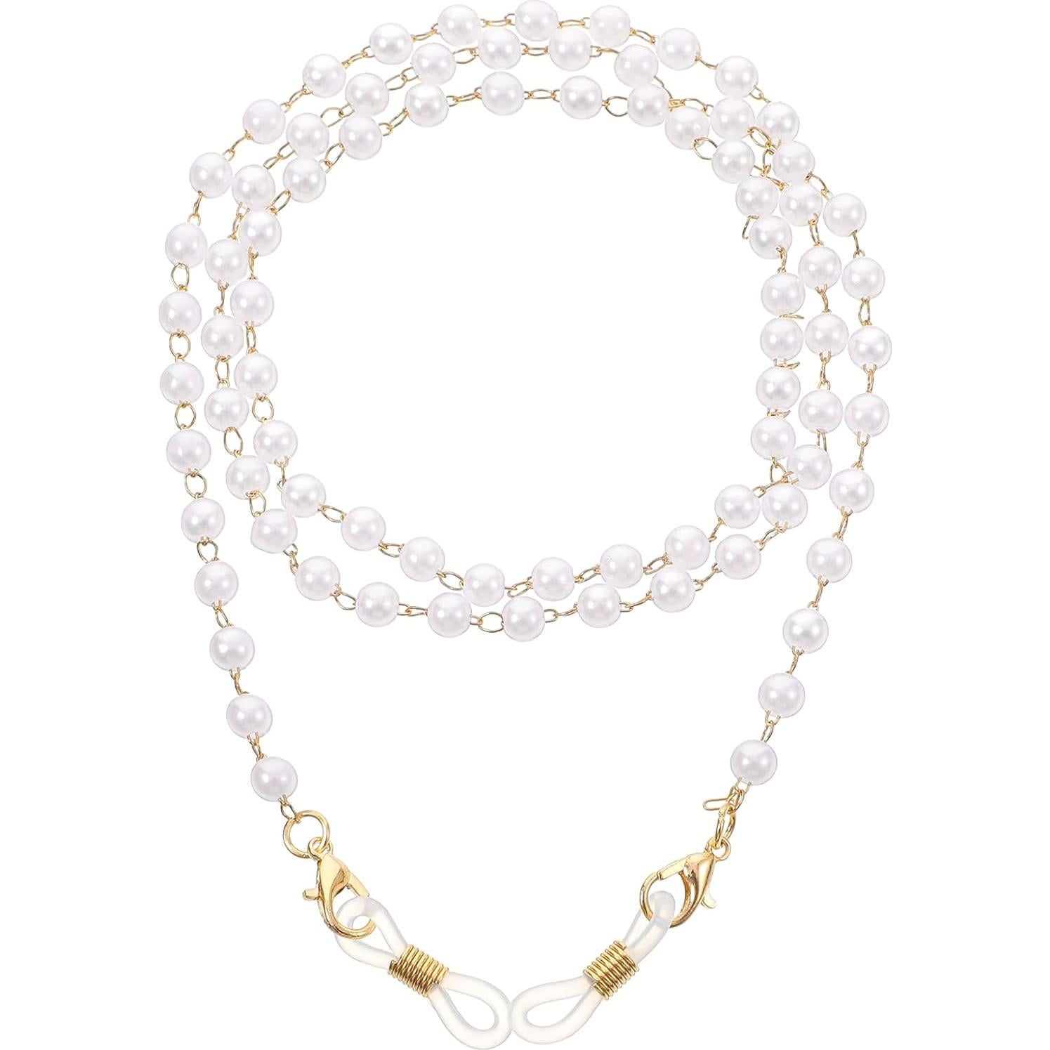 Cadena para Gafas COMNICO de Perlas 70cm para Mujeres