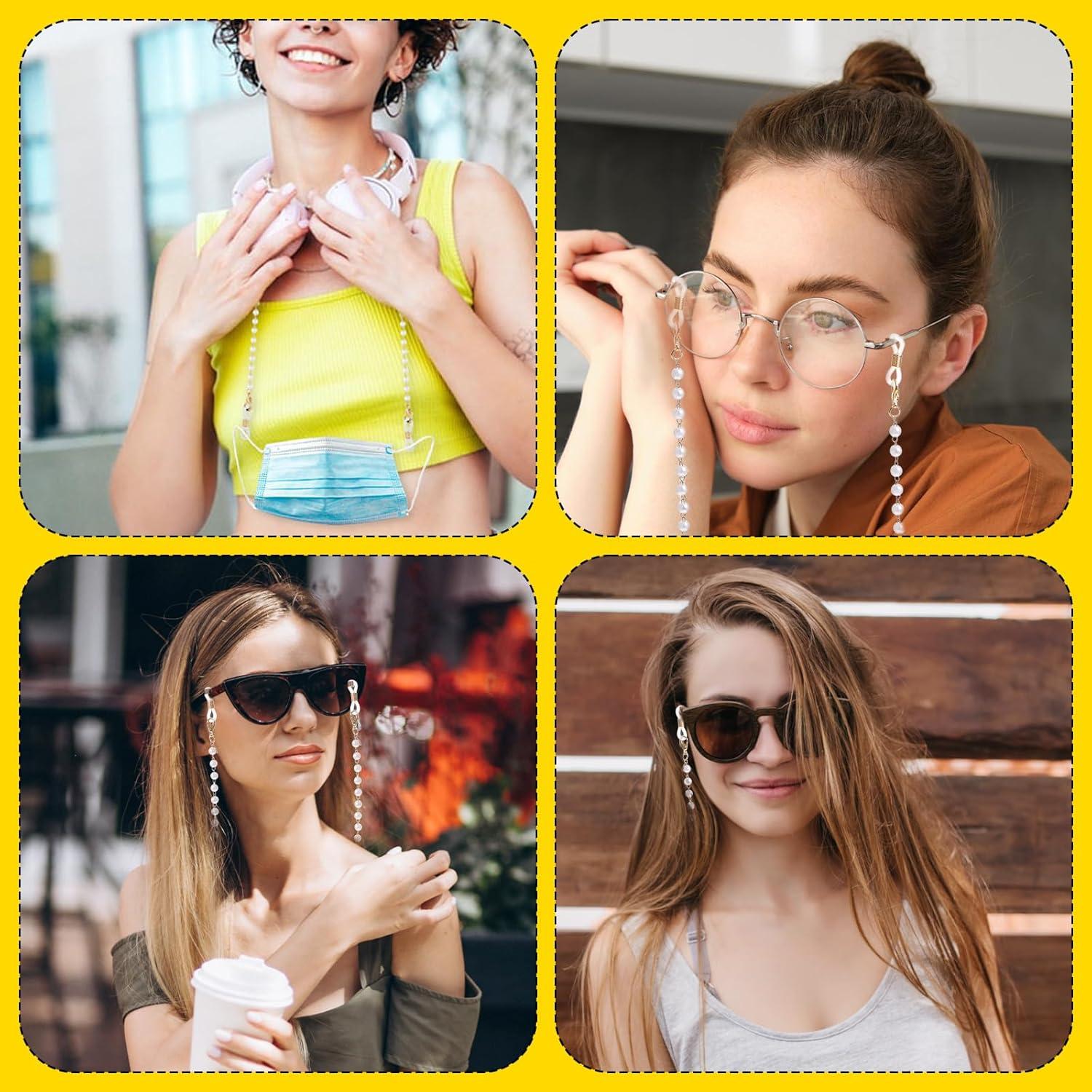 Cadena para Gafas COMNICO de Perlas 70cm para Mujeres