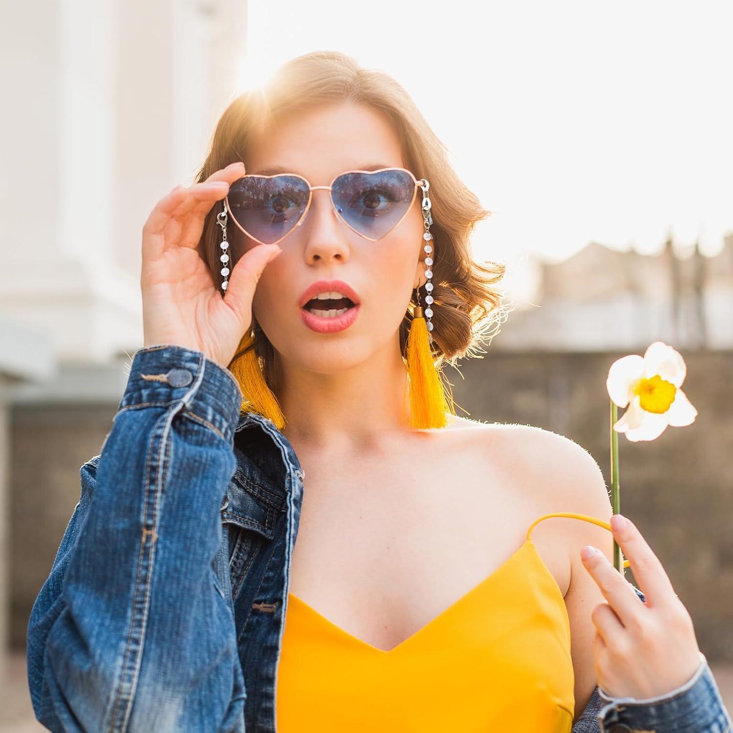 Cadena para Gafas COMNICO de Perlas 70cm para Mujeres