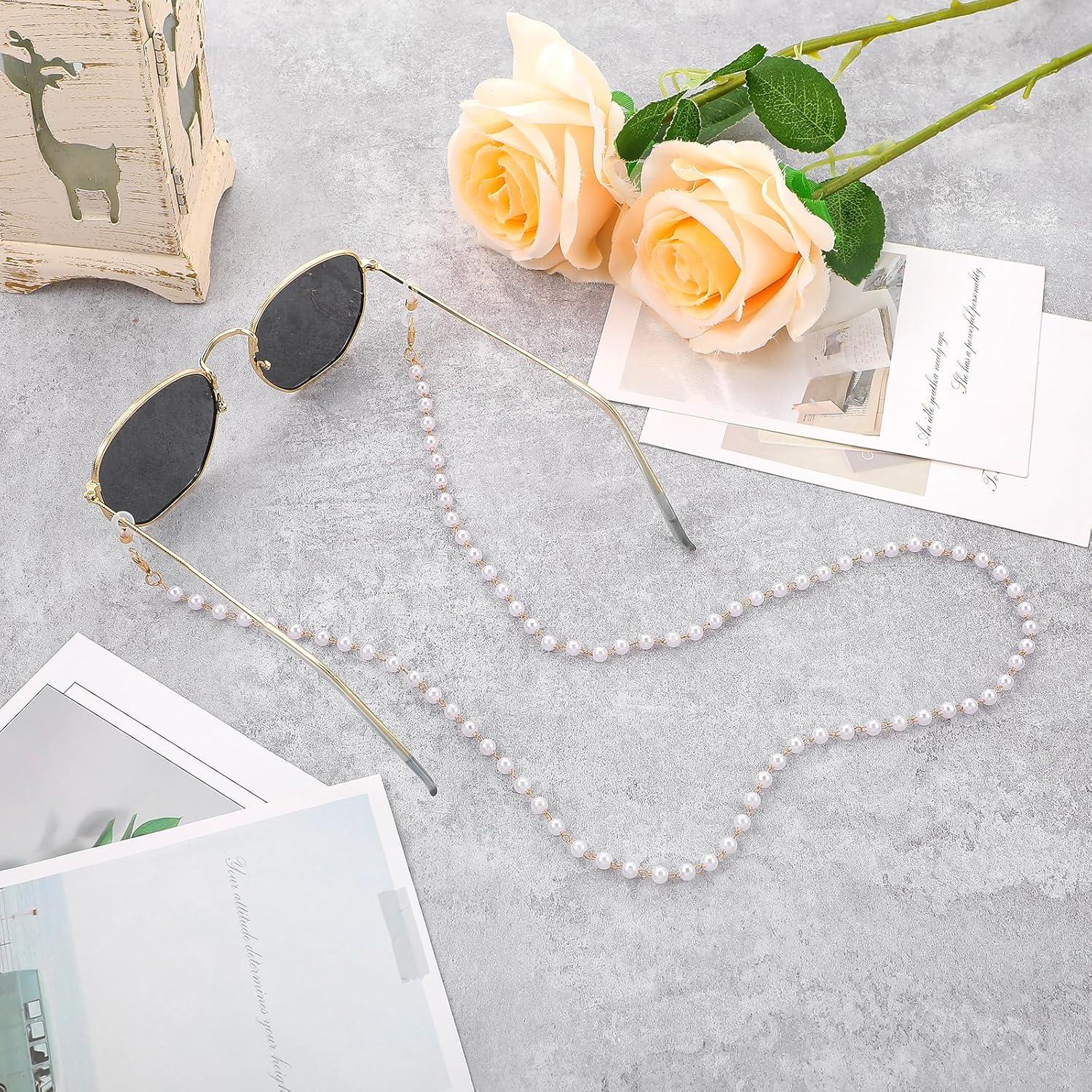 Cadena para Gafas COMNICO de Perlas 70cm para Mujeres