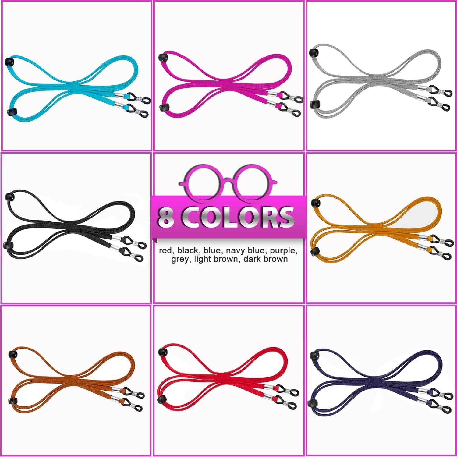 Correa para Gafas YGDZ de Cuero Ajustable 8 Colores