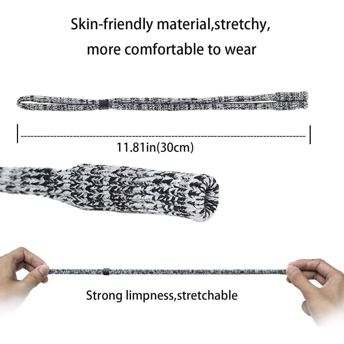 Correa Ajustable para Gafas - Paquete de 6 Colores