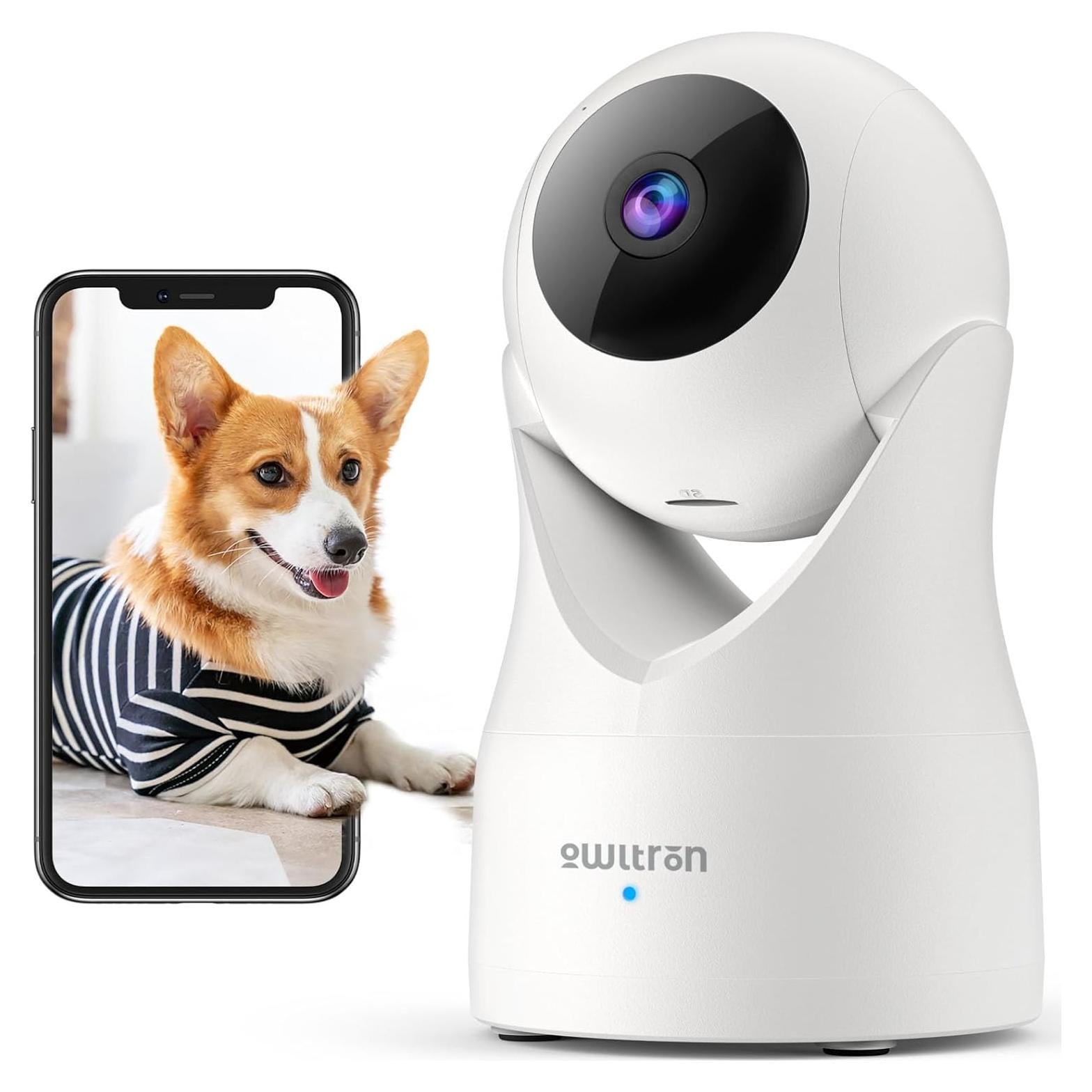 Cámara de Seguridad Owltron 2K Interior 360° WiFi con Audio