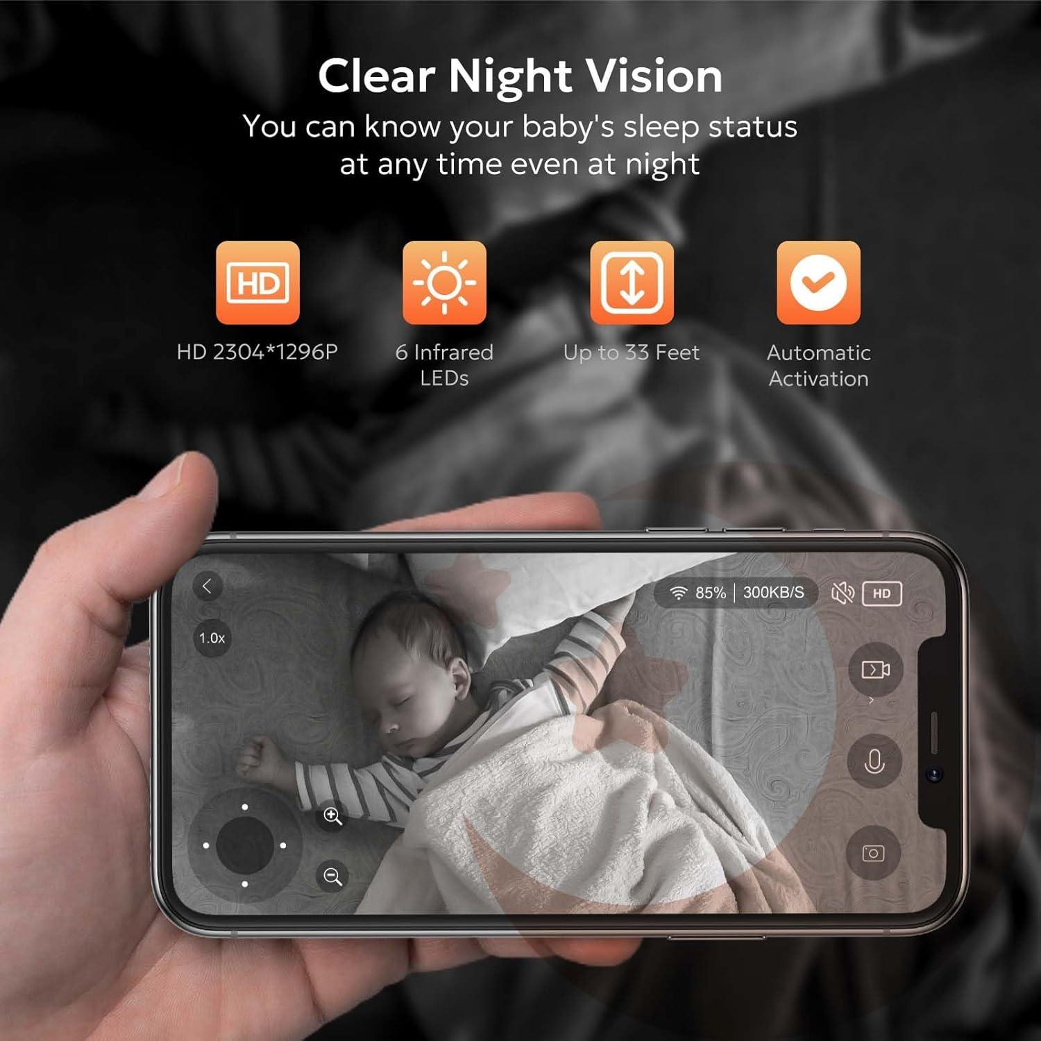 Cámara de Seguridad Owltron 2K Interior 360° WiFi con Audio