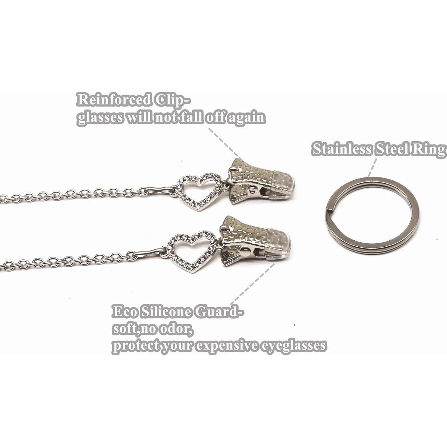 Cadena para Gafas Acero Inoxidable AAYJLDQSZ 73.66 cm